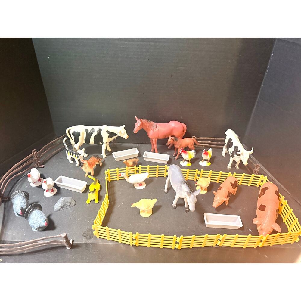 Terra by Battat Country World farm animal playset